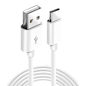 RS3 Gadgets White Type C Charging Cable