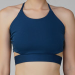Ekeshwara aqua blue two piece dress for women