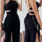 Ekeshwara black jumpsuit for girls