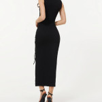 Ekeshwara black coctail party dress